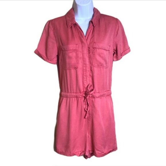 Pink C&C California Romper Shorts (NWT)